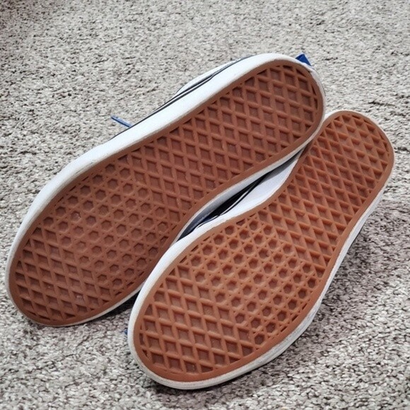 Vans Blue Suede Filmore Sneakers Mens size 7, Womens sz 9 - Picture 8 of 12